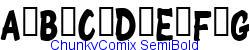 ChunkyComix SemiBold - Semi-bold/Demi-bold weight   32K (2003-01-22)