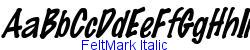 FeltMark Italic   36K (2002-12-27)