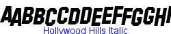 Hollywood Hills Italic   57K (2002-12-27)