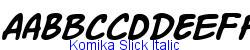 Komika Slick Italic  421K (2003-01-22)